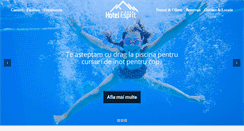 Desktop Screenshot of hotelesprit.ro